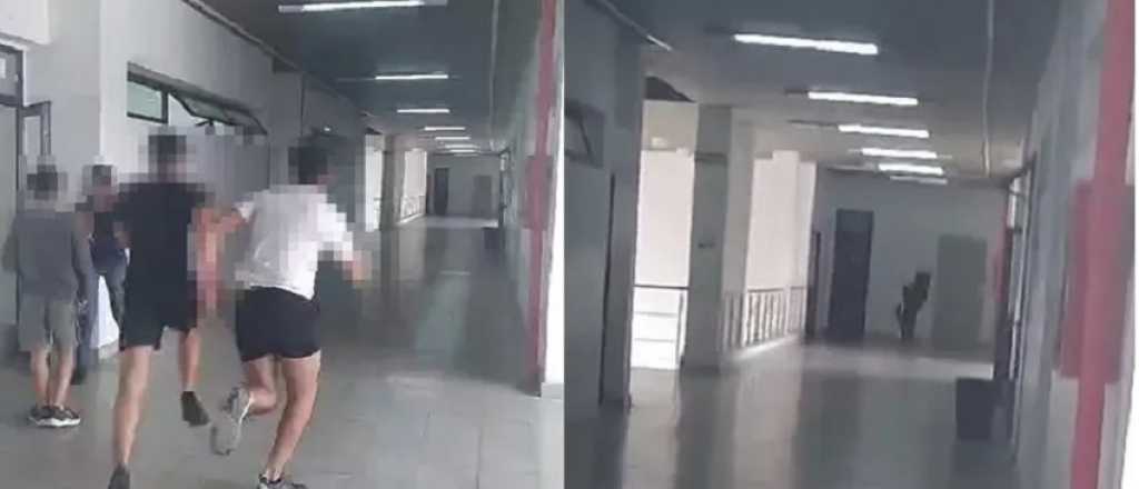 Video: corría por un pasillo y cayó al hueco del ascensor de la escuela