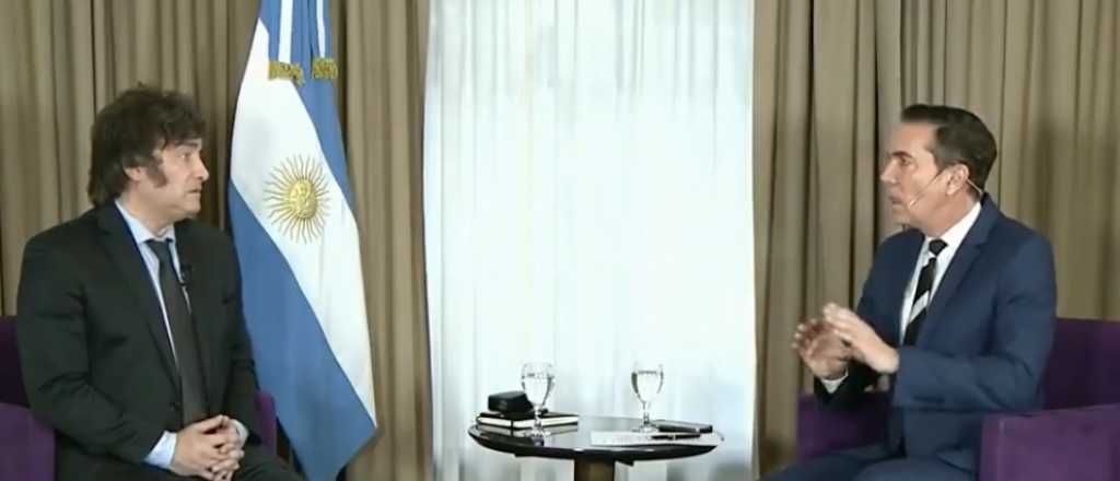 Milei dijo que solo usar&aacute;n lo que recaude, ante ante la consulta sobre el aguinaldo