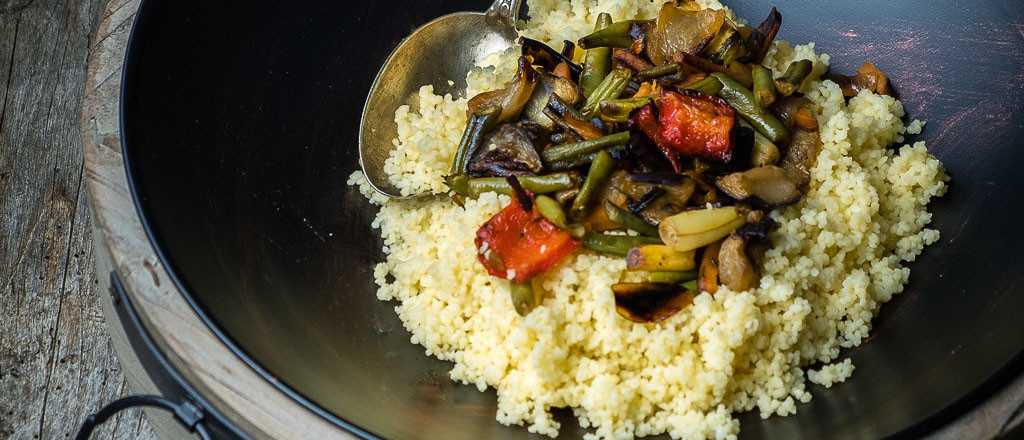 Un arte culinario, receta de cuscús con verduras