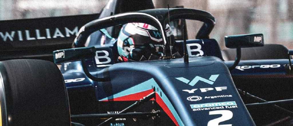 Video: Franco Colapinto tuvo su estreno en un Fórmula 2