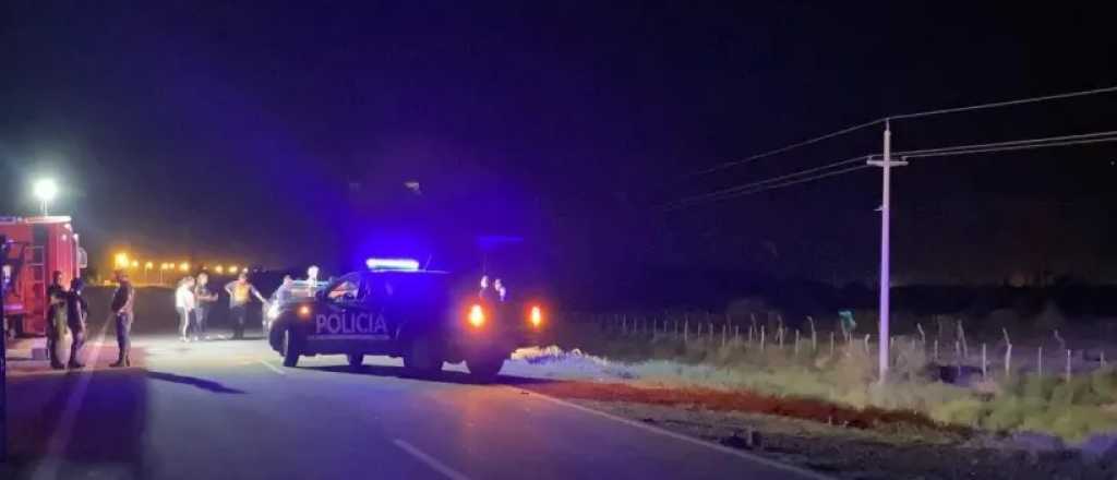 Volc&oacute; borracho en Luj&aacute;n, en un auto robado, y escap&oacute; dejando a sus hijos heridos