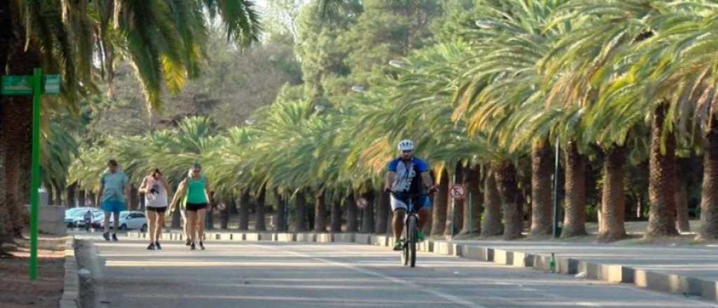 Jueves caluroso en Mendoza