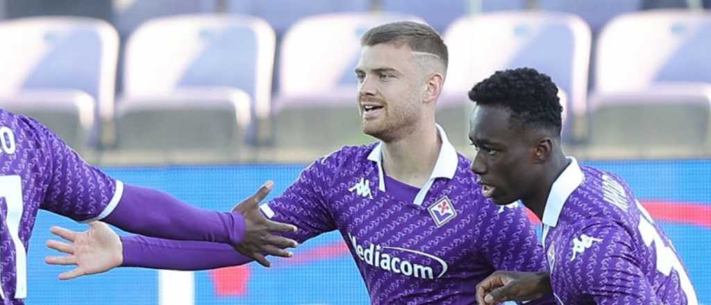 Beltr&aacute;n marc&oacute; su primer gol en la Serie A para la goleada de la Fiorentina