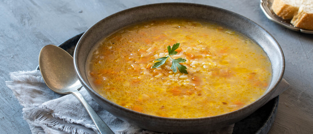 Versátil de sopa de arroz para disfrutar en cualquier temporada