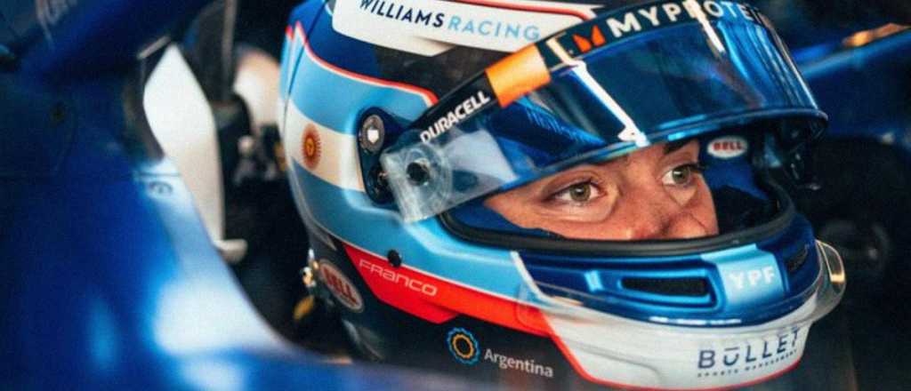 El impactante video de Colapinto en un F&oacute;rmula 1 que ilusiona al pa&iacute;s