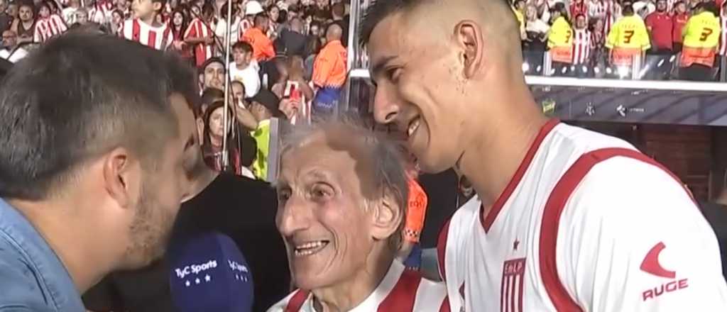 Estudiantes campeón: el mendocino Romero y su abuelo emocionaron a todos