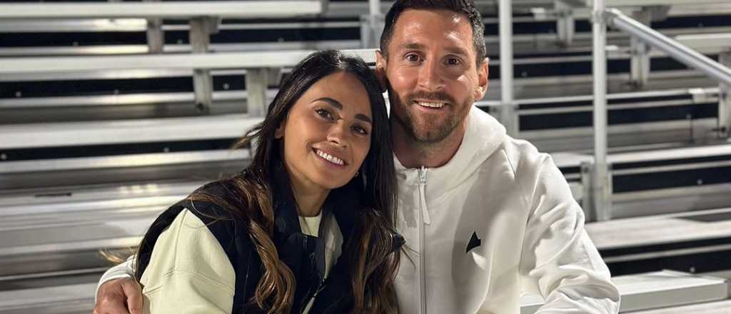 La tierna foto de Messi y Antonela que caus&oacute; sensaci&oacute;n en las redes