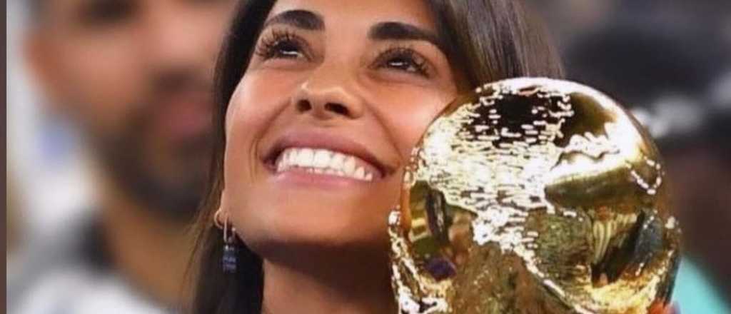 Antonela festejó el aniversario del Mundial con una foto inédita de Messi