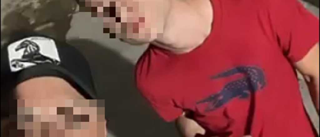 Crimen de la dise&ntilde;adora: as&iacute; disparaban al aire en Godoy Cruz en Nochebuena