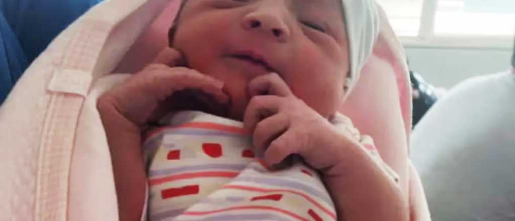La primera bebé mendocina del 2024 nació en Maipú