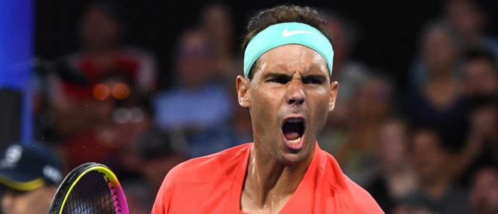 Sonríe el tenis: Rafael Nadal volvió con una gran victoria en Brisbane