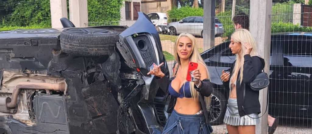 La influencer Anto Pane volc&oacute; en Punta del Este y estuvo al filo de la muerte