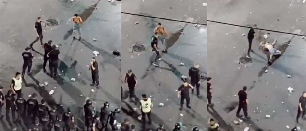 Video: un patovica noque&oacute; a un joven en el recital de La Renga y est&aacute; en terapia