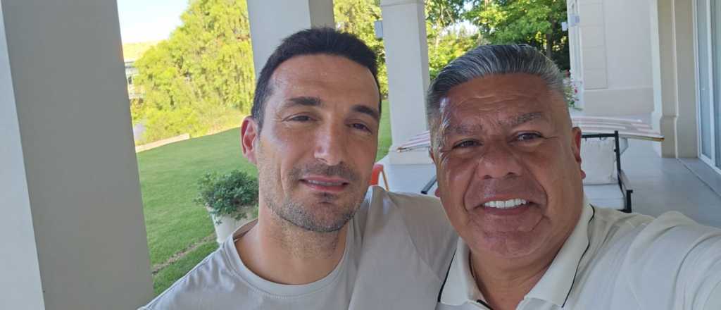 Chiqui Tapia comparti&oacute; una foto con Scaloni y ya piensan en la Copa Am&eacute;rica