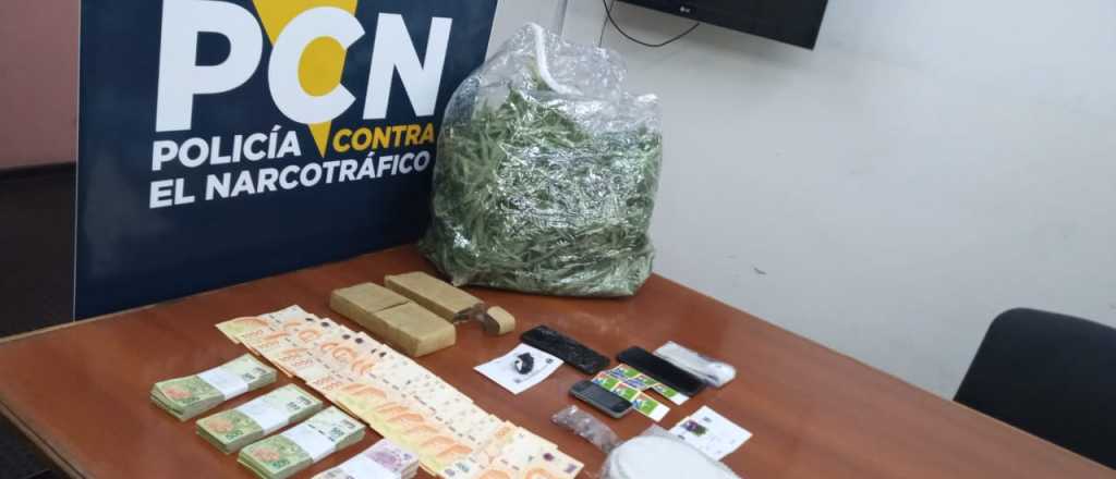 Cayó una señora narco de 70 años en Las Heras que vendía droga en boliches