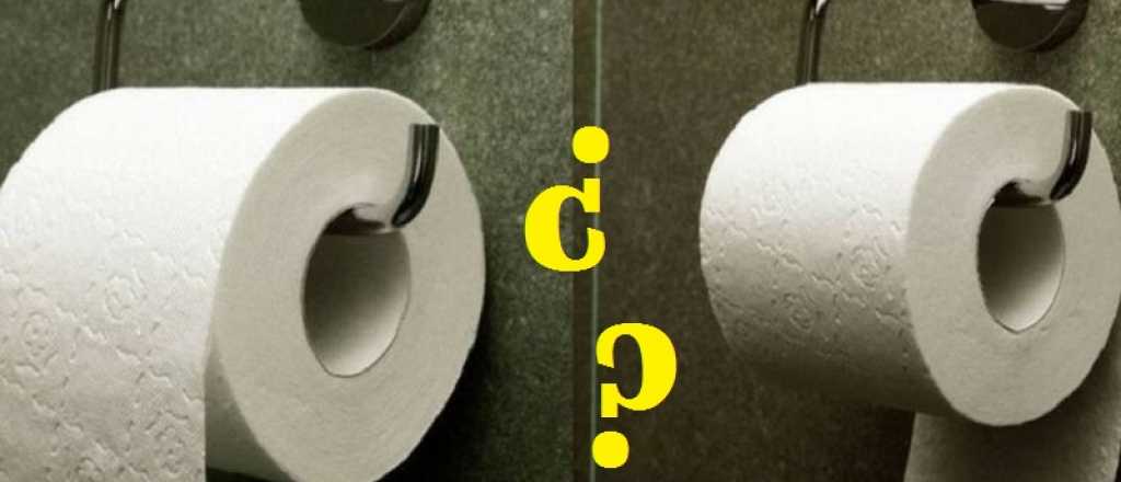 &iquest;Arriba o abajo? C&oacute;mo se pone correctamente el papel higi&eacute;nico, seg&uacute;n la IA