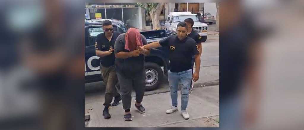 Video: llegó a Mendoza el presunto femicida de El Carrizal
