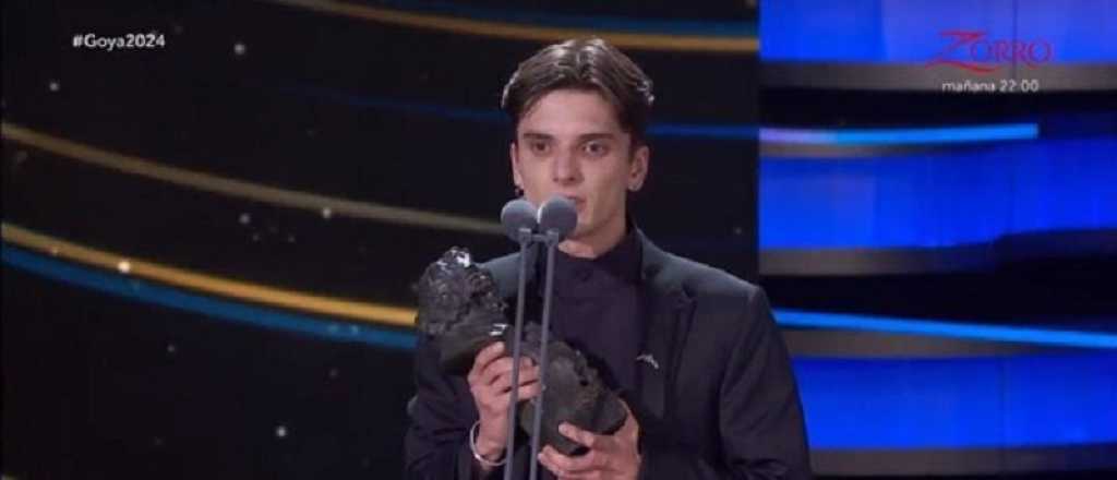 El argentino Mat&iacute;as Recalt gan&oacute; el Goya como mejor actor revelaci&oacute;n
