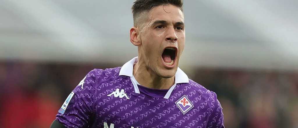 Videos: golazos de Nico Gonz&aacute;lez y Mart&iacute;nez Quarta para la Fiorentina