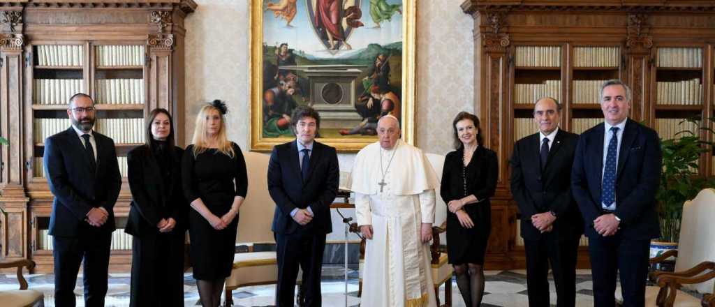 Según Milei, el Papa está satisfecho de su plan económico y social