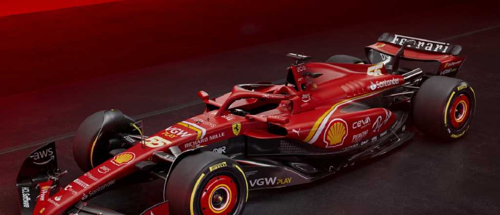 Una belleza: as&iacute; es el nuevo Ferrari para la temporada 2024