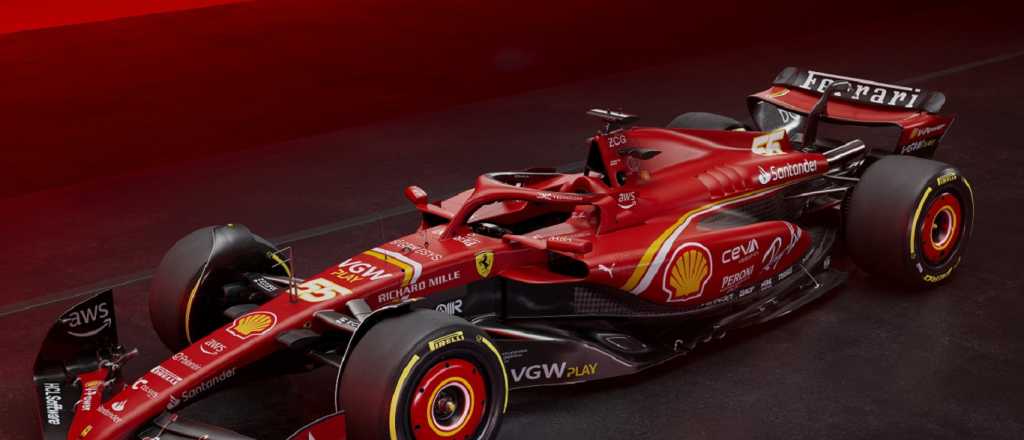 Una belleza: así es el nuevo Ferrari para la temporada 2024