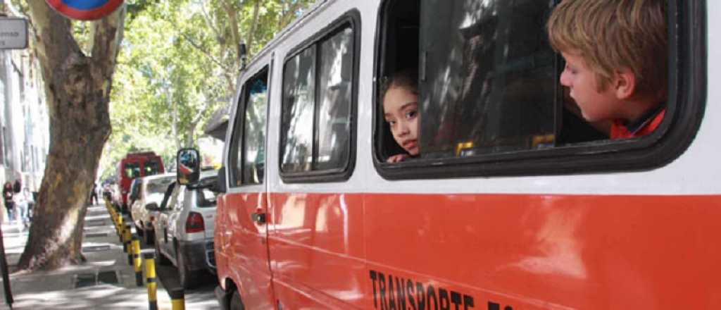 Fuerte suba del transporte escolar en Mendoza