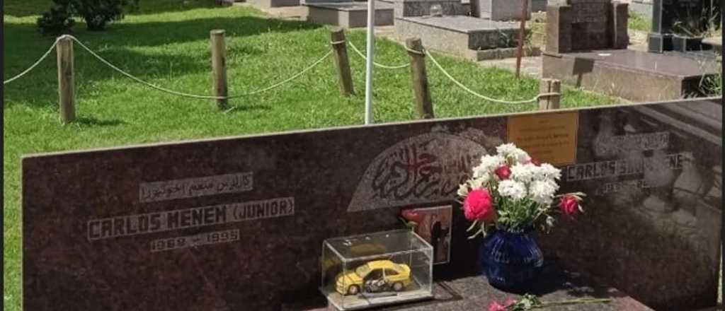 Profanaron las tumbas del ex presidente Carlos Saúl Menem y de su hijo