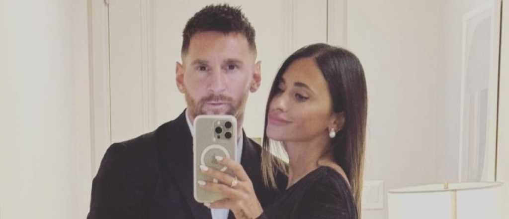 Las fotos de la romántica cena de Messi junto a Antonela 