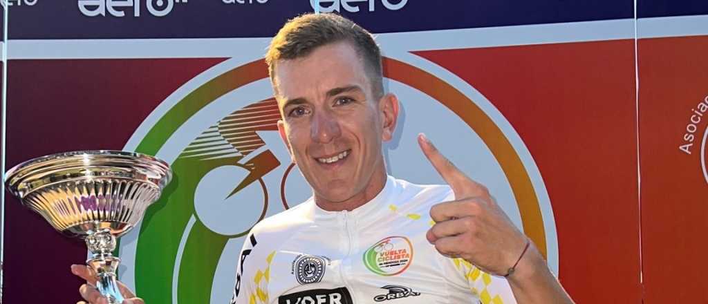 Sergio Fredes lideró el prólogo de la Vuelta de Mendoza