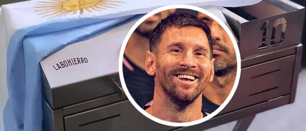 La parrilla del 10: gran sorpresa de Messi a un emprendedor nacional
