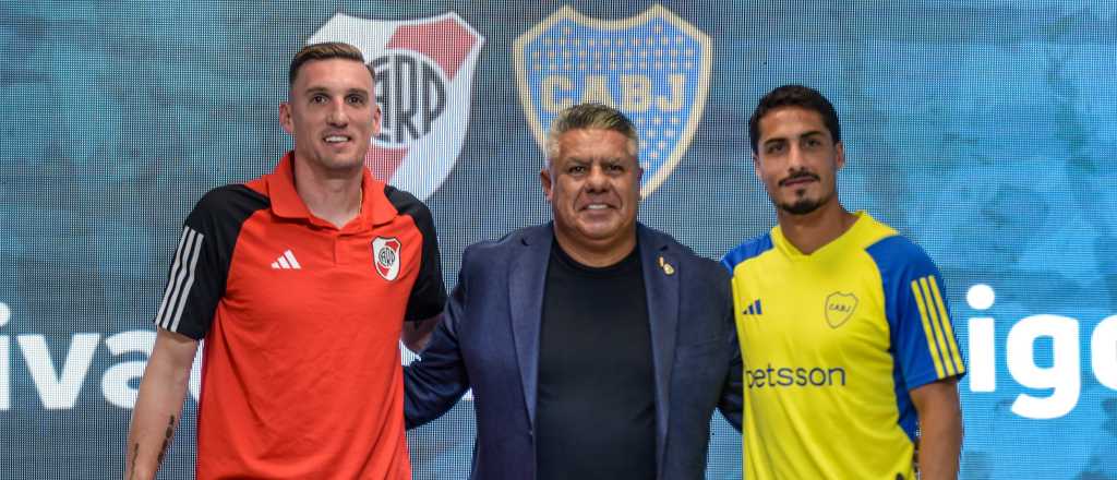 Armani y Figal palpitaron juntos el cl&aacute;sico y pidieron que sea "en paz"