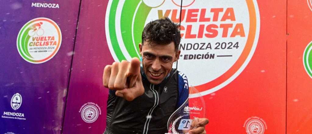 Laureano Rosas, una vez más, campeón de la Vuelta de Mendoza