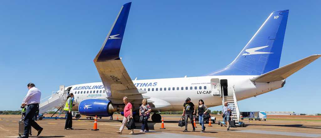 Aerol&iacute;neas Argentina cancel&oacute; vuelos a Mendoza por un problema t&eacute;cnico