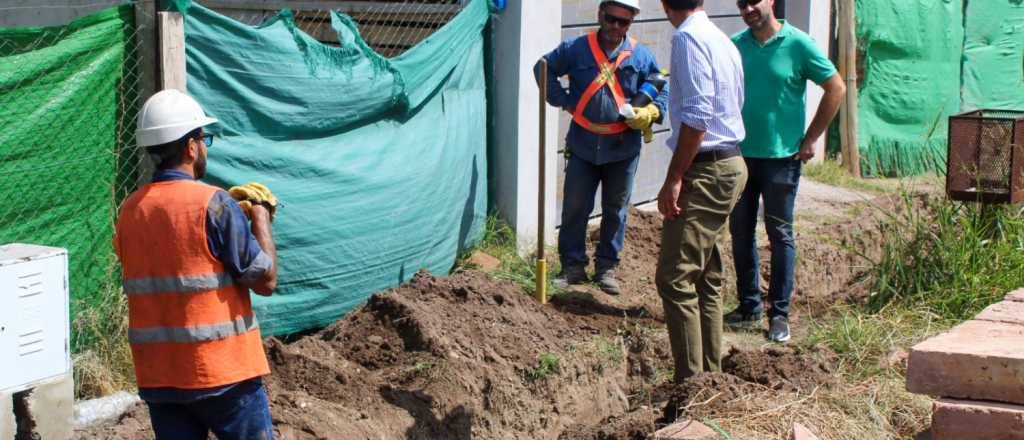 Tunuy&aacute;n avanza con las obras del barrio Obreros Municipales 3