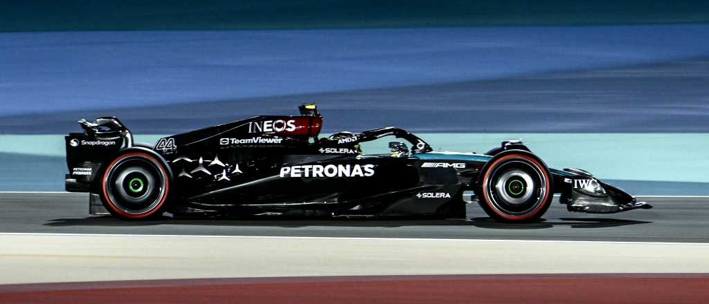 Hamilton marcó el mejor tiempo en los ensayos libres del GP de Bahréin