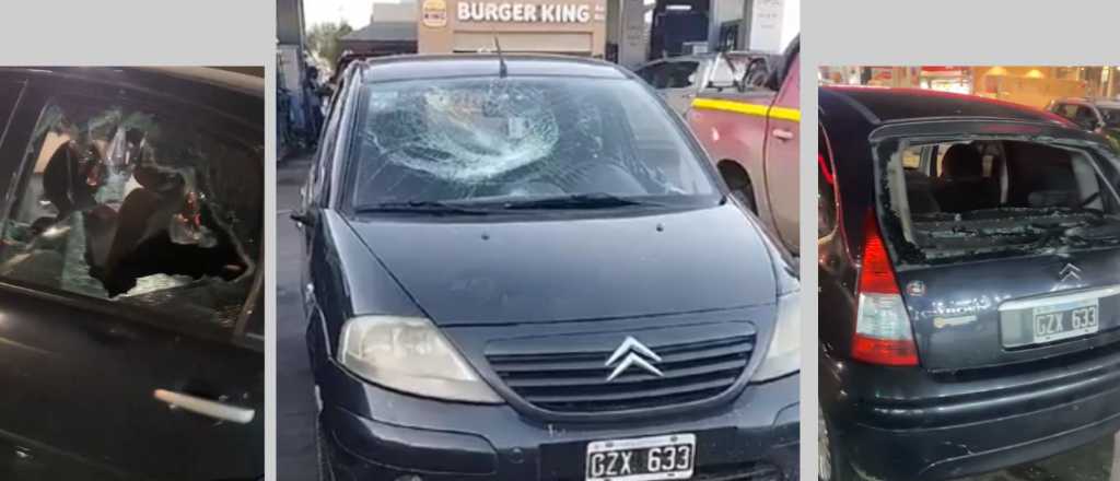 Tremenda agresi&oacute;n y robo a hinchas de Godoy Cruz en Chile 