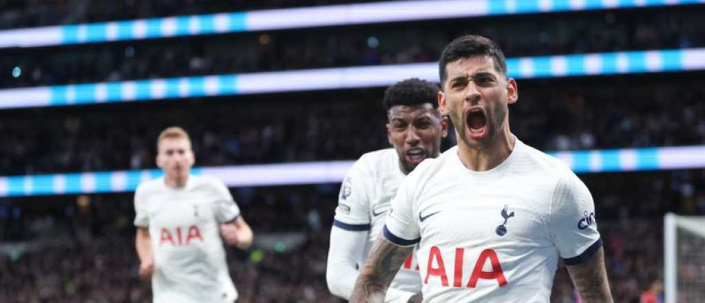 Video: gol del Cuti Romero para encaminar el triunfo del Tottenham