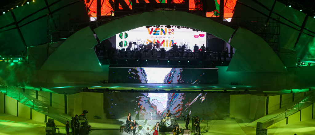 Ciro dej&oacute; todo el rock en la primera repetici&oacute;n de la Fiesta de la Vendimia