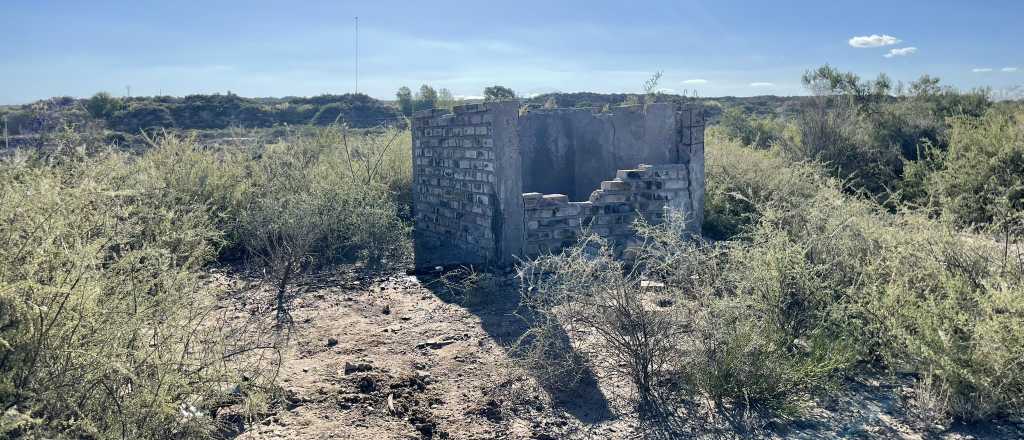 En esta construcción abandonada encontraron el cadáver de Ramiro Molina