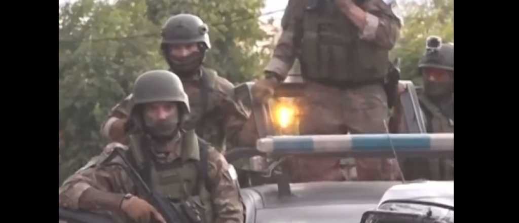 Cornejo difundi&oacute; el video del mega operativo en Campo Pappa