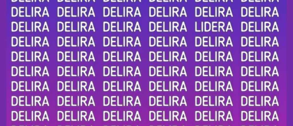 ¡Solo para habilidosos! ¿Podés encontrar el error en 5 segundos?