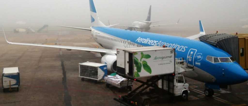 Una tormenta eléctrica en Ezeiza demoró vuelos a Mendoza