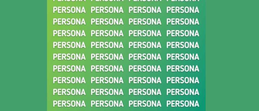 Sopa de letras: &iquest;pod&eacute;s encontrar la palabra intrusa en la imagen?