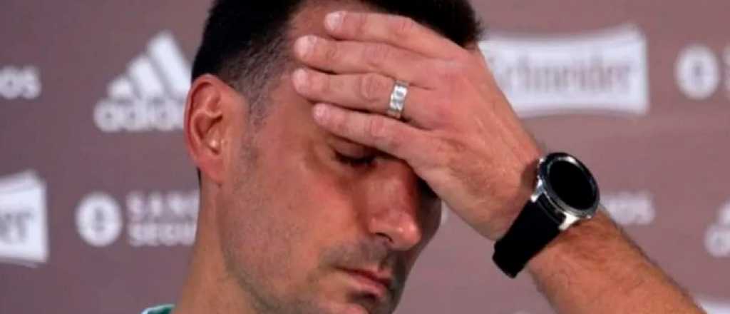 Sufre Scaloni: se confirm&oacute; otra baja para las Eliminatorias