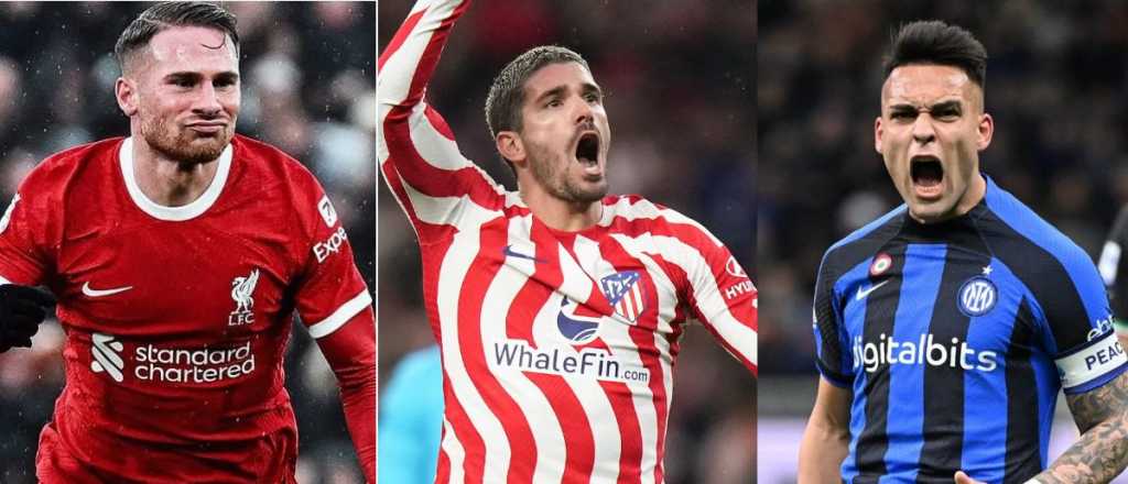 F&uacute;tbol europeo: argentinos en acci&oacute;n en cl&aacute;sicos de Inglaterra, Italia y Espa&ntilde;a