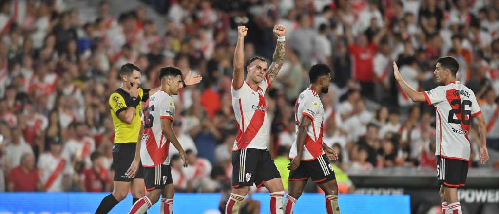 River venci&oacute; a Gimnasia en el Monumental  y es puntero