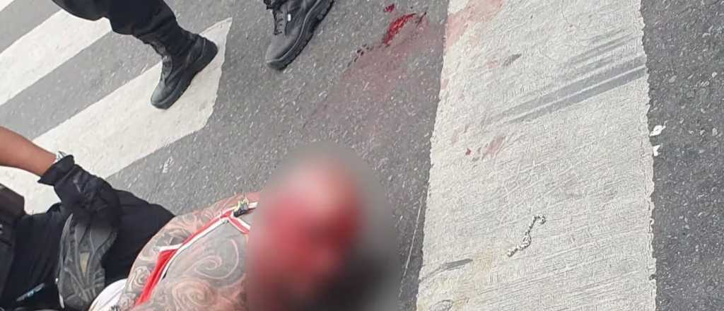 Video: por una discusión de tránsito un hombre le disparó a la policía