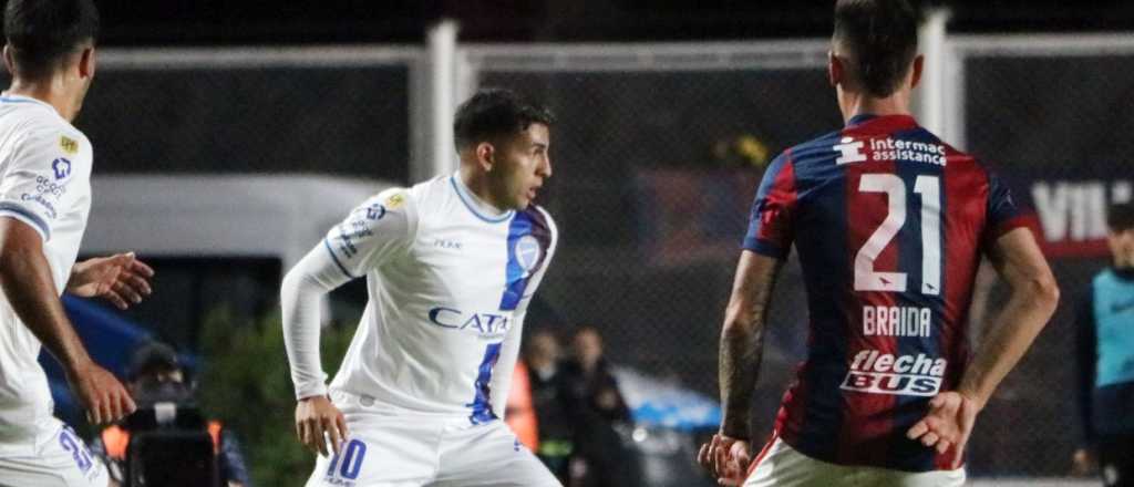 Godoy Cruz perdió ante San Lorenzo y la clasificación debe esperar