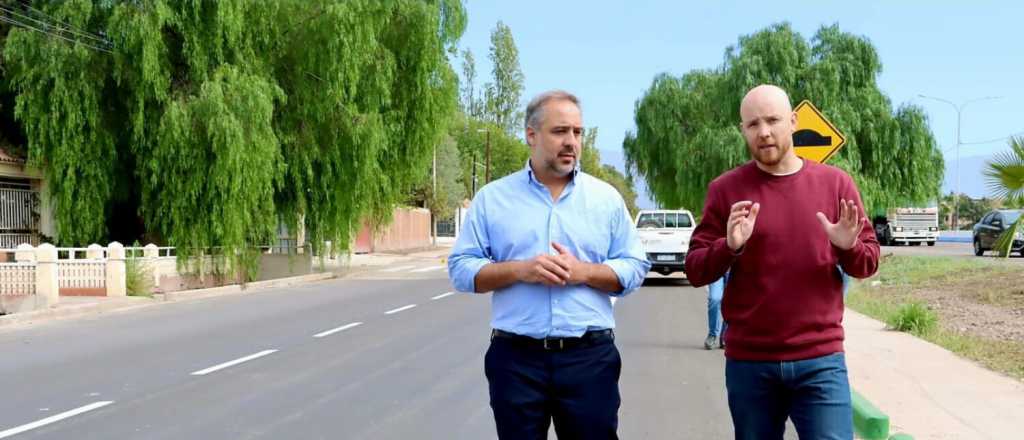 Allasino y Stevanato recorrieron la zona que m&aacute;s ha crecido de Mendoza